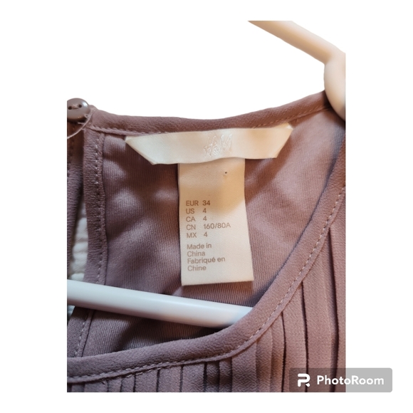 H&M Midi Dress - Size 4/6 - Picture 2 of 3